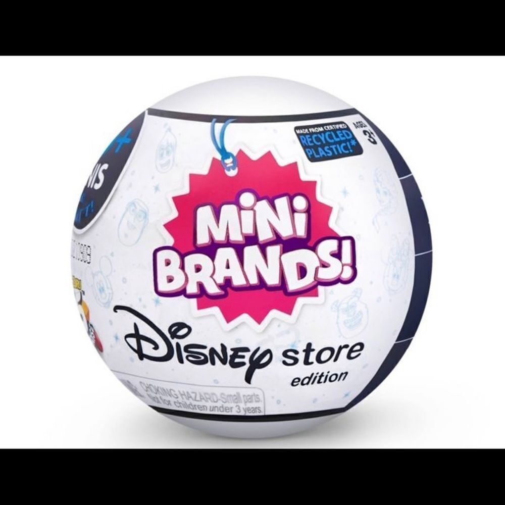 ZURU Series 1 5 Surprise Toy Mini Brands! Disney Store Surprise Ball 2022.